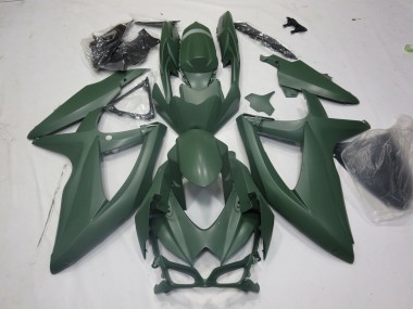 Army Green 2008-2010 Suzuki GSXR 600-750 Motorcycle Fairing