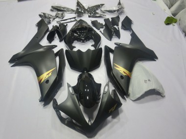 Black and Gold 2007-2008 Yamaha R1 Motorcycle Fairing