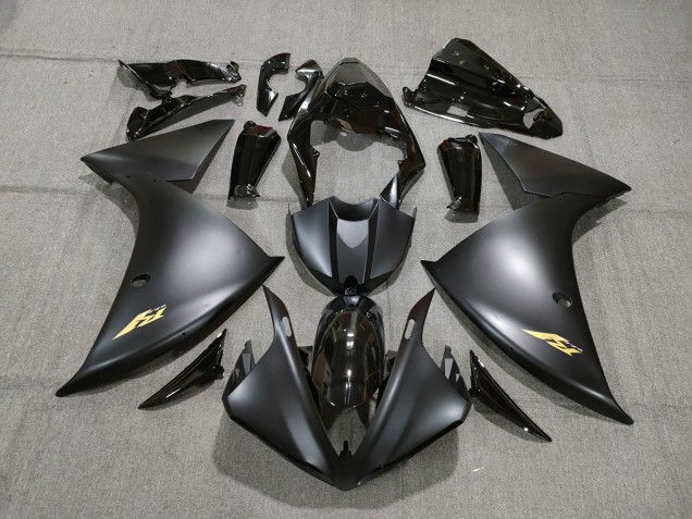 Black and Gold 2009-2011 Yamaha R1 Motorcycle Fairing