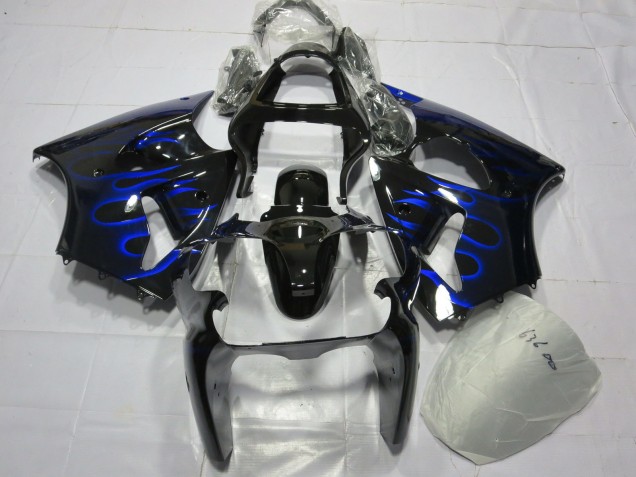 Blue Flame 2000-2002 Kawasaki ZX6R Motorcycle Fairing