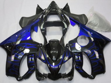 Blue Flame 2001-2003 Honda CBR600 F4i Motorcycle Fairing