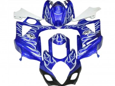 Blue Flame 2007-2008 Suzuki GSXR 1000 Motorcycle Fairing