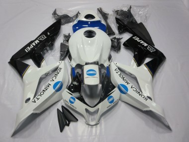 Blue KM and Black 2007-2008 Honda CBR600RR Motorcycle Fairing