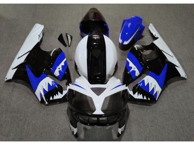 Blue Shark 2002-2005 Kawasaki ZX12R Motorcycle Fairing