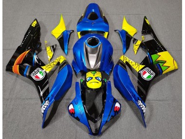 Blue Shark 2007-2008 Honda CBR600RR Motorcycle Fairing