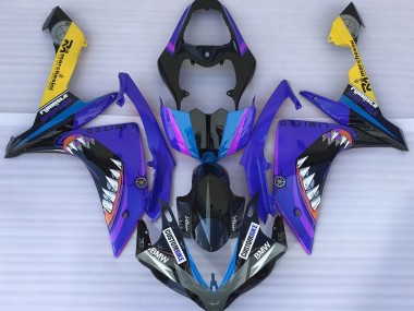 Blue Shark 2007-2008 Yamaha R1 Motorcycle Fairing