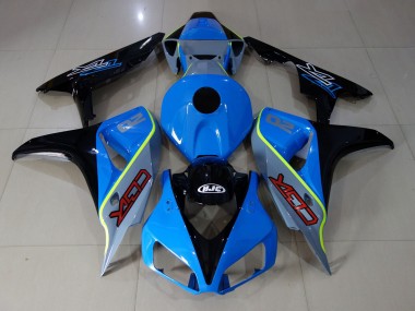 Blue and Black Custom CBR 2006-2007 Honda CBR1000RR Motorcycle Fairing