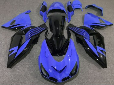 Bright Blue 2006-2011 Kawasaki ZX14R Motorcycle Fairing