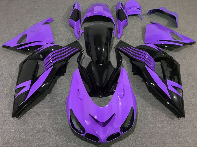 Bright Purple 2006-2011 Kawasaki ZX14R Motorcycle Fairing