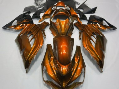 Burnt Orange Gloss 2012-2021 Kawasaki ZX14R Motorcycle Fairing