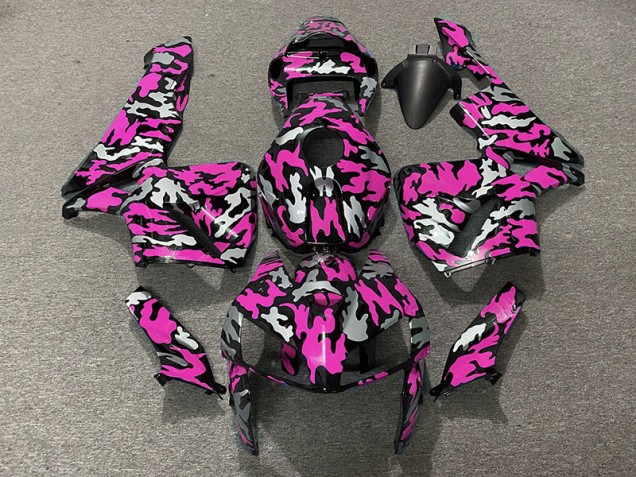 Camo & HOT PINK 2005-2006 Honda CBR600RR Motorcycle Fairing