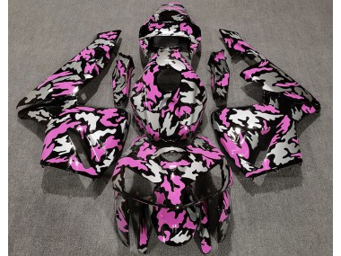 Camo & LIGHT PINK 2005-2006 Honda CBR600RR Motorcycle Fairing