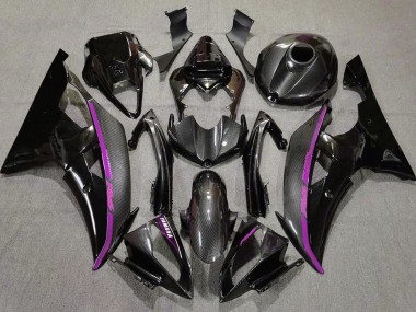 Carbon Fiber & Pink 2008-2016 Yamaha R6 Motorcycle Fairing