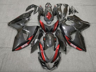 Carbon Fiber Red 2009-2016 Suzuki GSXR 1000 Motorcycle Fairing