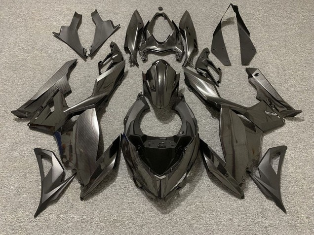 Carbon Fiber Style 2018-2023 Kawasaki Ninja 400 Motorcycle Fairing