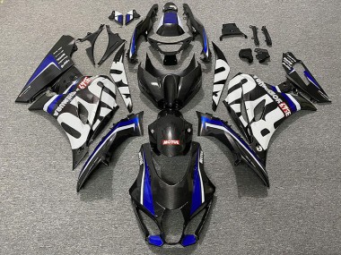 Carbon Fiber Style & Blue 2017-2023 Suzuki GSXR 1000 Motorcycle Fairing