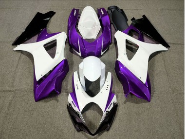 Custom Design Purple 2007-2008 Suzuki GSXR 1000 Motorcycle Fairing