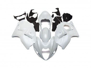 Custom Pearl White 1997-2007 Suzuki GSXR 1300 Hayabusa Motorcycle Fairing