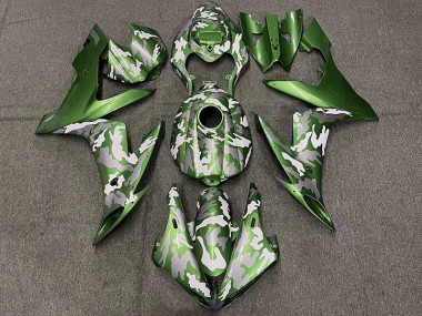 Dark Green Camo 2004-2006 Yamaha R1 Motorcycle Fairing