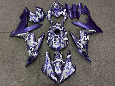 Dark Purple Camo 2004-2006 Yamaha R1 Motorcycle Fairing