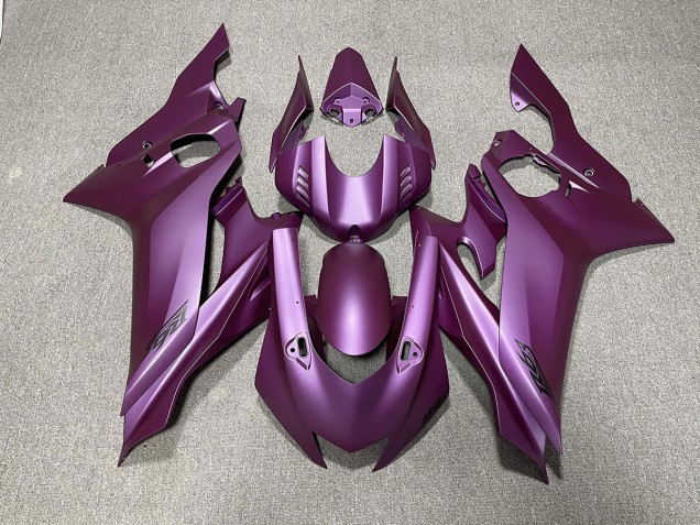 Dark Purple Matte 2017-2021 Yamaha R6 Motorcycle Fairing