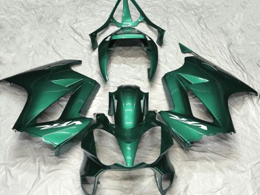 Deep Forest Green Plain 2002-2012 Honda VFR800 Motorcycle Fairing