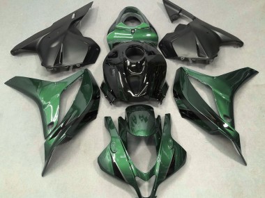 Deep Green with Black 2009-2012 Honda CBR600RR Motorcycle Fairing