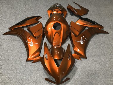 Deep Orange Gloss 2012-2016 Honda CBR1000RR Motorcycle Fairing