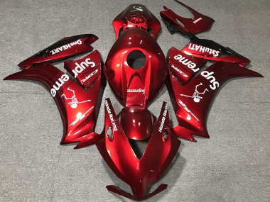 Deep Red Custom 2012-2016 Honda CBR1000RR Motorcycle Fairing