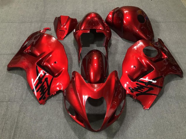 Fire Red Gloss 1997-2007 Suzuki GSXR 1300 Hayabusa Motorcycle Fairing