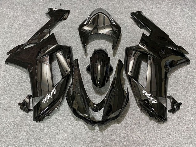 Gloss Black 2007-2008 Kawasaki ZX6R Motorcycle Fairing