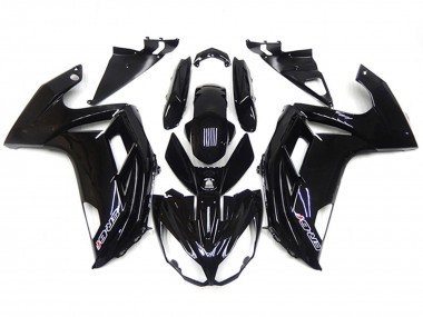 Gloss Black 2012-2016 Kawasaki Ninja 650R Motorcycle Fairing