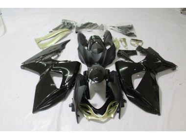 Gloss Black Matte Silver 2009-2016 Suzuki GSXR 1000 Motorcycle Fairing