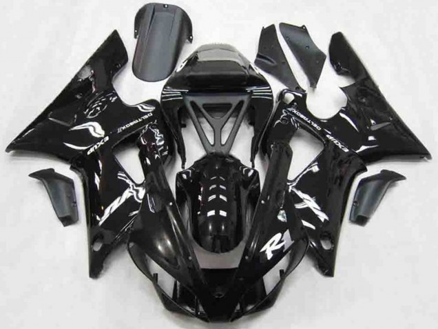 Gloss Black Style 2000-2001 Yamaha R1 Motorcycle Fairing