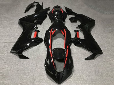 Gloss Black W Red Lining 2017-2023 Honda CBR1000RR Motorcycle Fairing