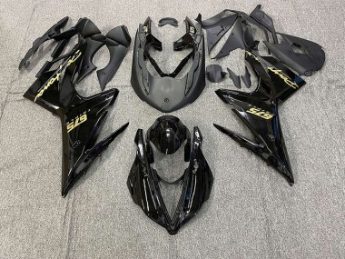 Gloss Black w Gold 2013-2016 Triumph Daytona 675 Motorcycle Fairing