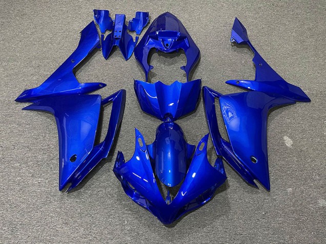 Gloss Blue 2007-2008 Yamaha R1 Motorcycle Fairing