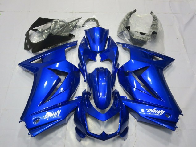 Gloss Blue 2008-2012 Kawasaki Ninja 250 Motorcycle Fairing