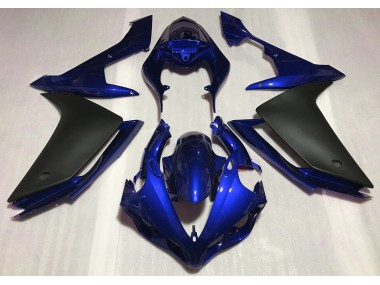 Gloss Blue & Black 2007-2008 Yamaha R1 Motorcycle Fairing