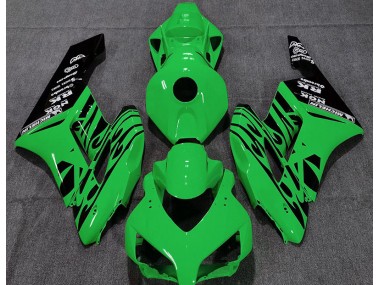 Gloss Green Flame 2004-2005 Honda CBR1000RR Motorcycle Fairing