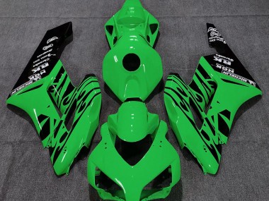 Gloss Green Flame 2004-2005 Honda CBR1000RR Motorcycle Fairing