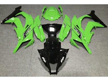 Gloss Green & Logos 2011-2015 Kawasaki ZX10R Motorcycle Fairing