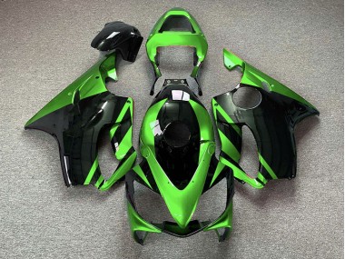 Gloss Green and Black 2001-2003 Honda CBR600 F4i Motorcycle Fairing