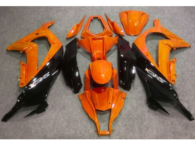 Gloss Orange and Black 2016-2019 Kawasaki ZX10R Motorcycle Fairing