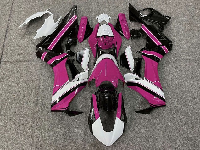 Gloss Pink White and Black 2017-2023 Honda CBR1000RR Motorcycle Fairing