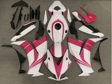 Gloss Pink and White 2012-2016 Honda CBR1000RR Motorcycle Fairing