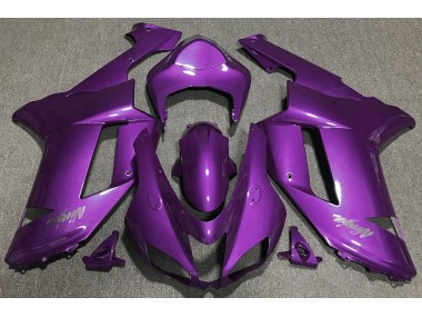 Gloss Purple 2007-2008 Kawasaki ZX6R Motorcycle Fairing