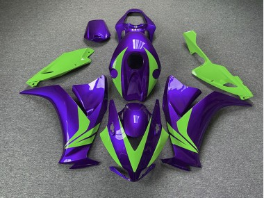 Gloss Purple and Green 2012-2016 Honda CBR1000RR Motorcycle Fairing