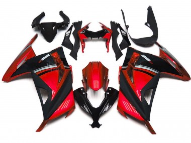 Gloss Red 2013-2018 Kawasaki Ninja 300 Motorcycle Fairing