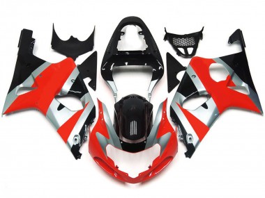 Gloss Red OEM style Kit 2000-2002 Suzuki GSXR 1000 Motorcycle Fairing